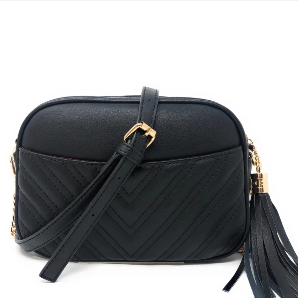 NWOT Lola Mae Quilted Crossbody Bag, Trendy Design Shoulder Purse (#13)